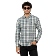 Men’s Regular Fit Checked Full Sleeve Casual Shirt
