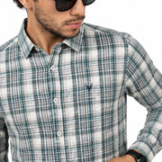 Men’s Regular Fit Checked Full Sleeve Casual Shirt