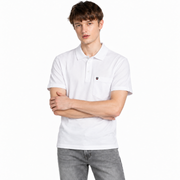 Men’s White Polo T-Shirt