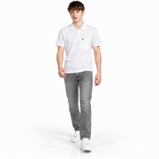Men’s White Polo T-Shirt