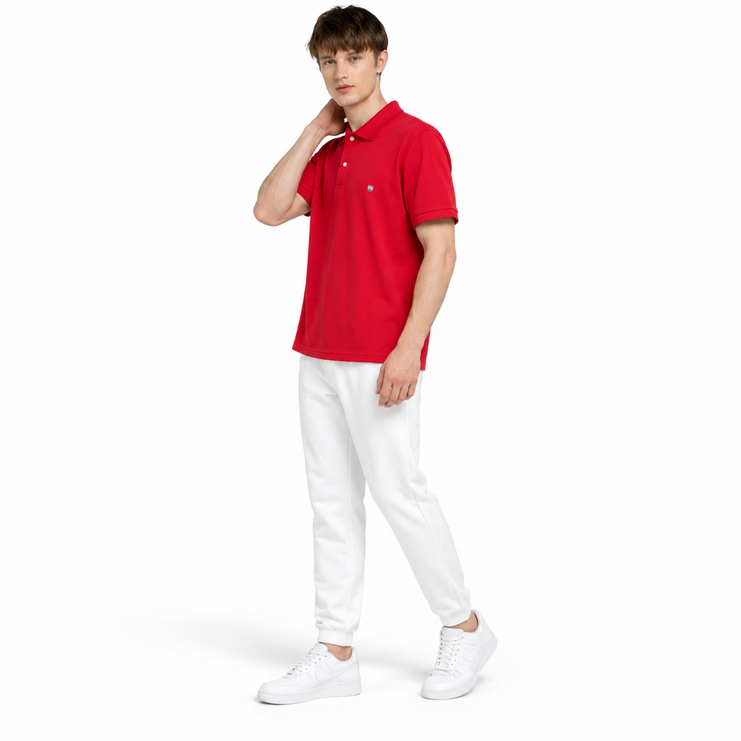 Men’s Red Polo T-Shirt