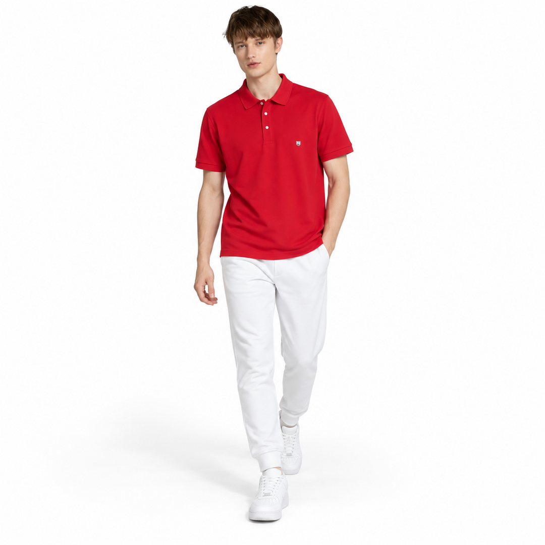 Men’s Red Polo T-Shirt