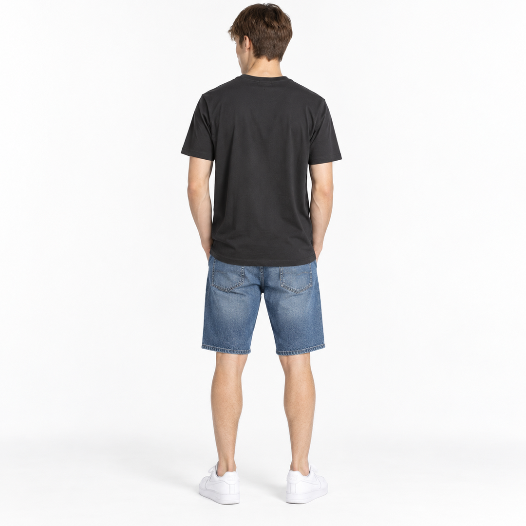 Men’s Black Round Neck T-Shirt
