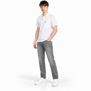 Men’s White Polo T-Shirt