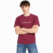 Men’s Maroon Round Neck T-Shirt