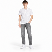 Men’s White Polo T-Shirt