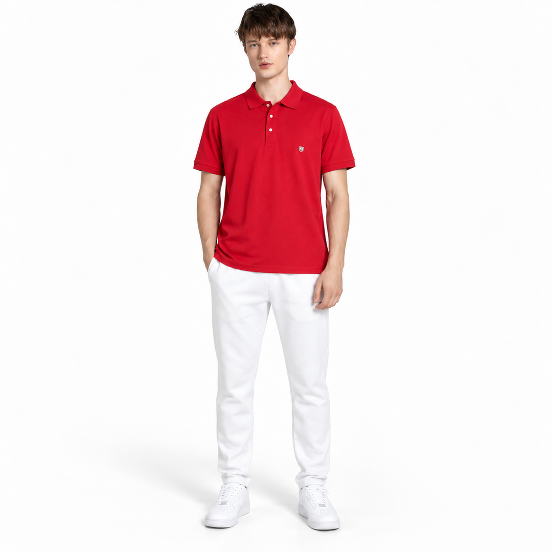 Men’s Red Polo T-Shirt